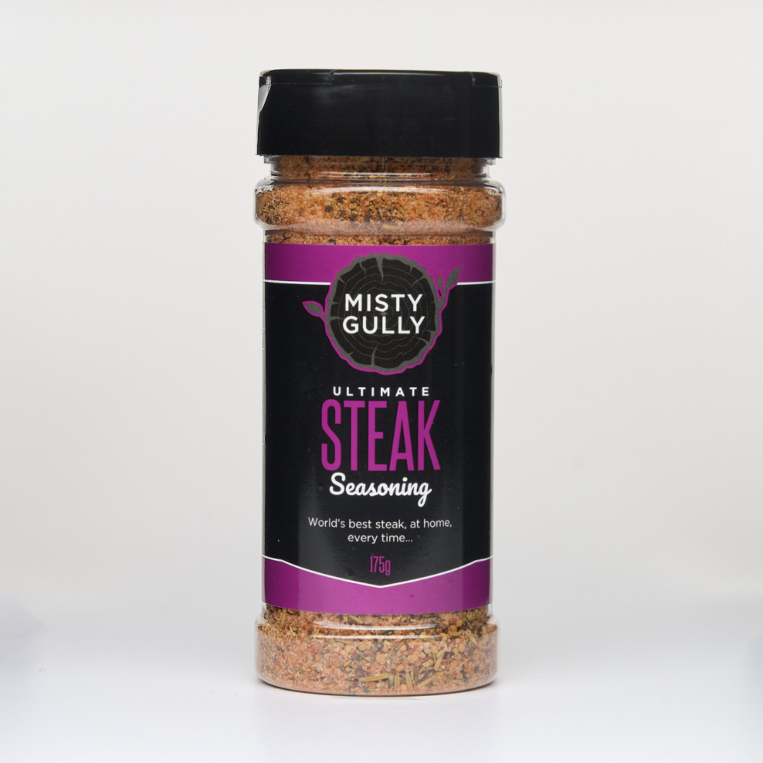 Misty Gully Ultimate Steak Seasoning shaker