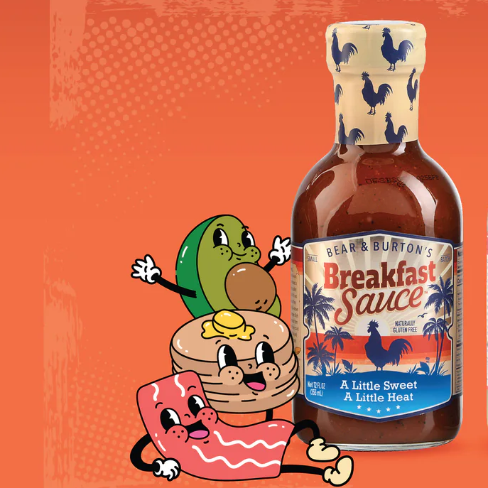 BEAR & BURTONS W SAUCE: Breakfast Sauce - 355ml