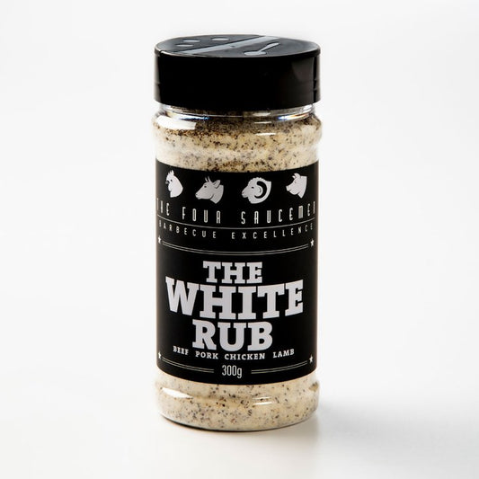 FOUR SAUCEMEN: The White Rub All Purpose BBQ Rub - 300g
