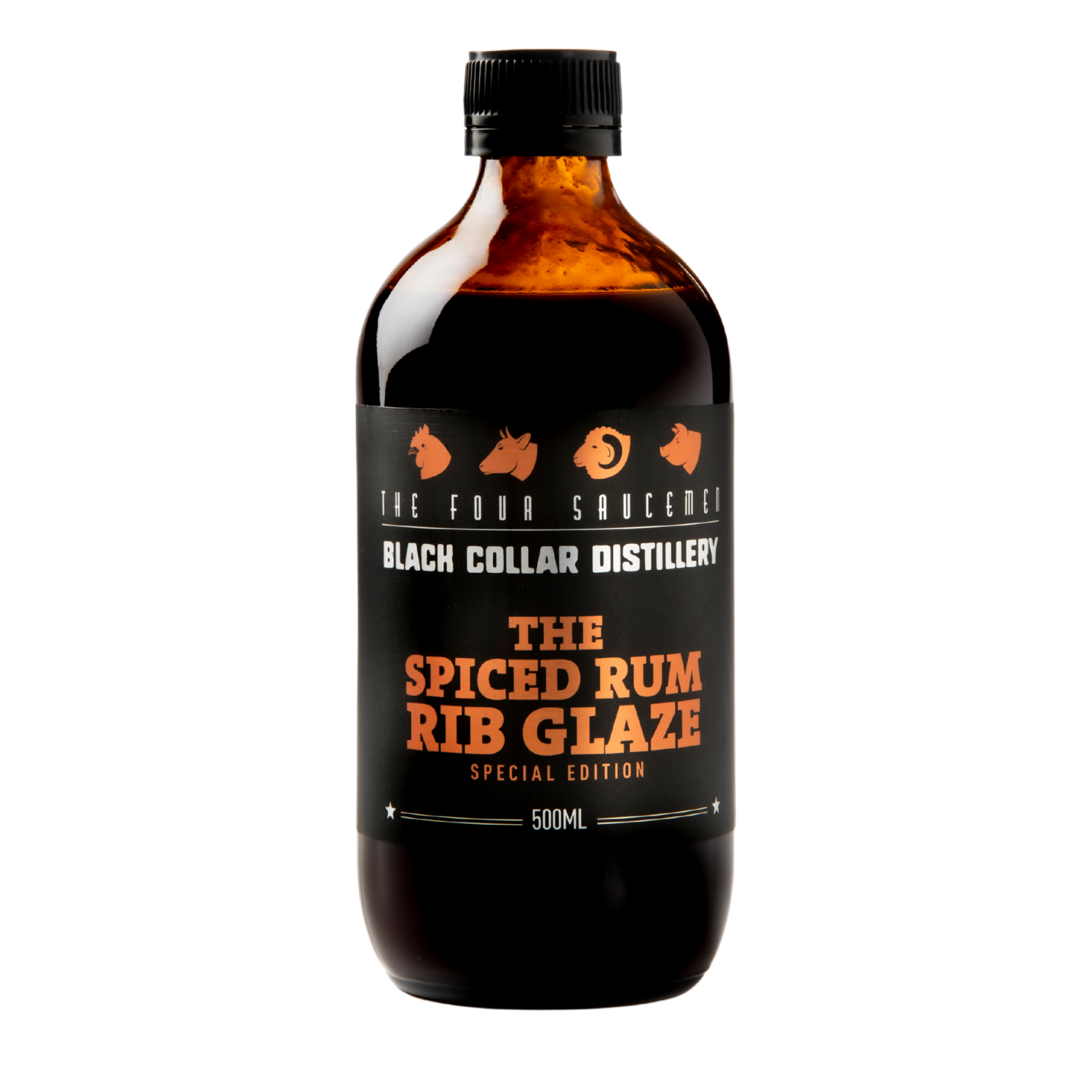 FOUR SAUCEMEN The Spiced Rum Rib Glaze 500ml