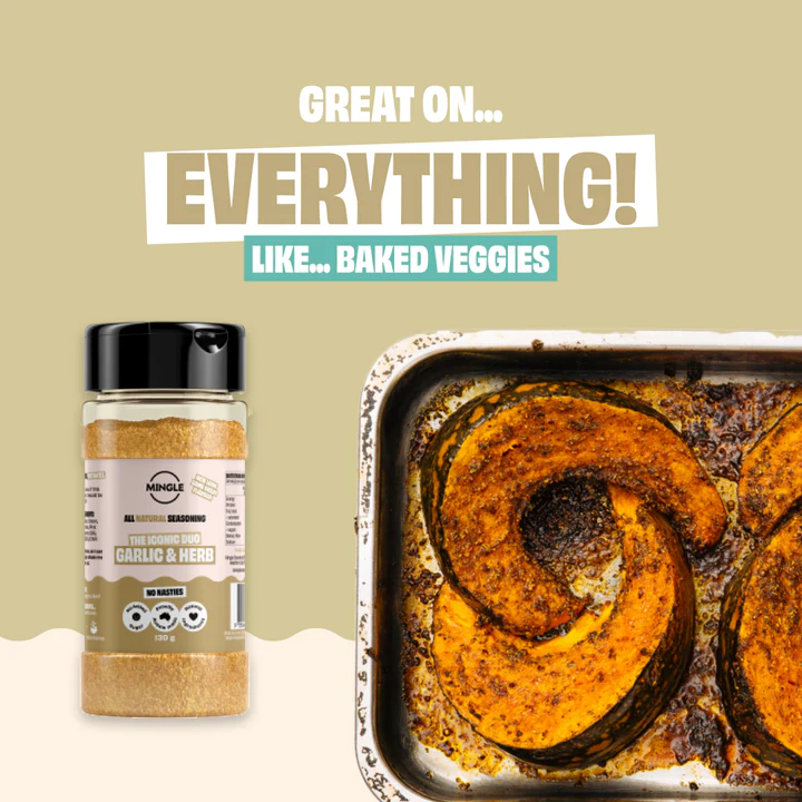 MINGLE SEASONING: Garlic & Herb Seasoning - 130g