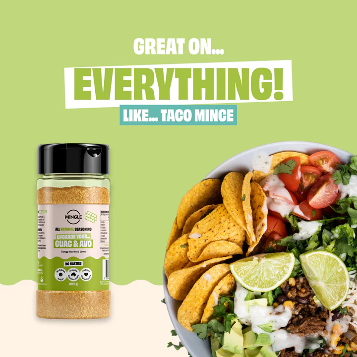 MINGLE SEASONING: Holy Moly Guacamole Seasoning - 120g