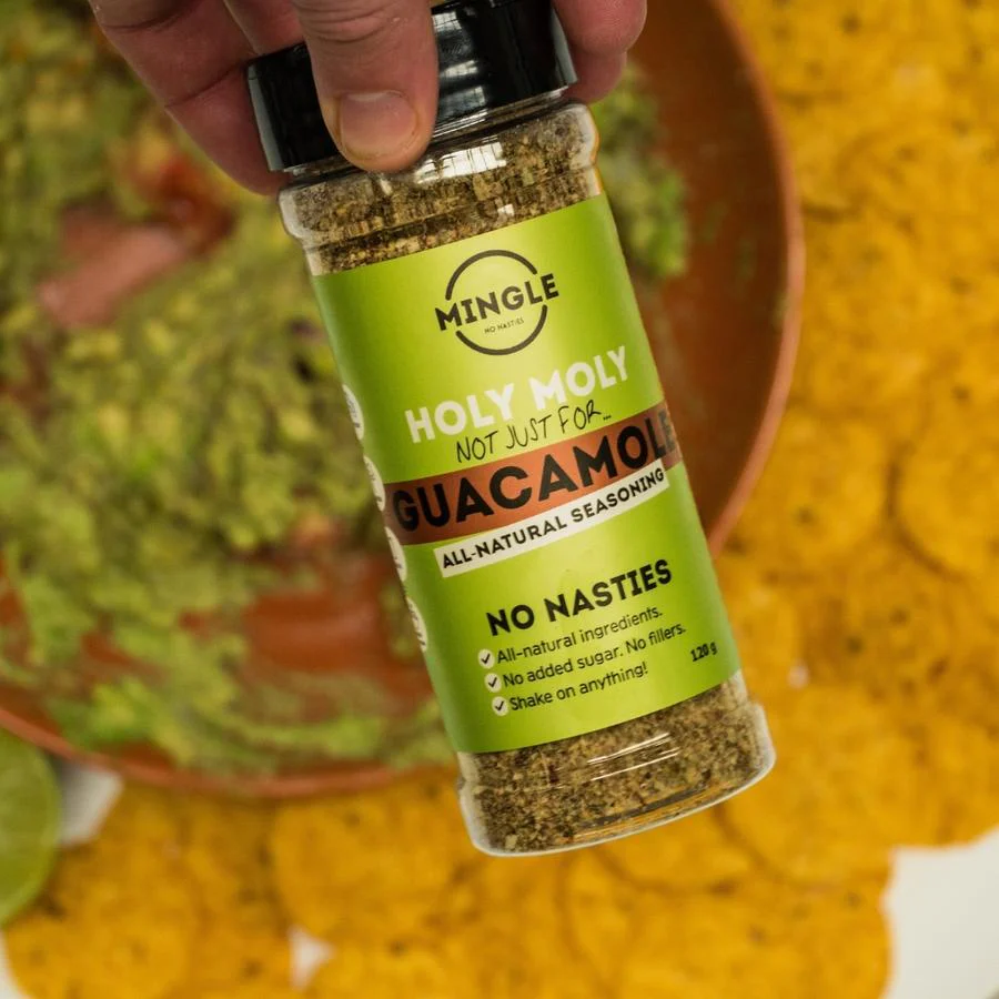 MINGLE SEASONING: Holy Moly Guacamole Seasoning - 120g