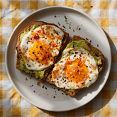 ChamCham Tiger Crunch Korean chilli salt on fried eggs