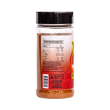 Atomic Chicken Chicken Peri Peri Seasoning Rub 200g, side label detail, transparent background