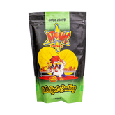Atomic Chicken Chicken Schnitzel Herb & Garlic Coating 450g, front of pack on transparent background