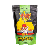 Atomic Chicken Chicken Schnitzel Herb & Garlic Coating 450g, front of pack on transparent background