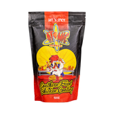Atomic Chicken Hot 'N Spicy Southern Fried Chicken Coating 500g, front of pack on transparent background