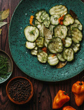 Barbacoa by Brandon Hurtado hardback cookbook — recipe page for garlic habanero quick pickles