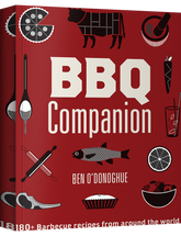 BBQ Companion by Ben O'Donoghue hardback cookbook — front cover