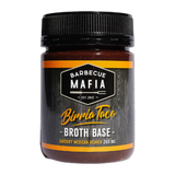 Barbecue Mafia Birria Taco Broth Base 260ml — front of pack on transparent background