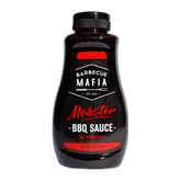 Barbecue Mafia Mobster BBQ Sauce 375ml — front of bottle on transparent background