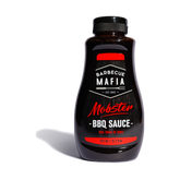 Barbecue Mafia Mobster BBQ Sauce 375ml — front of bottle on transparent background