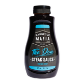 Barbecue Mafia The Don Steak Sauce 375ml — front of bottle on transparent background