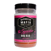 Barbecue Mafia The Squealer BBQ Rub 275g pork rub — front of shaker on transparent background