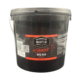 Barbecue Mafia The Steakout BBQ Rub 2kg catering tub beef rub — front on transparent background