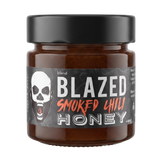 Blend Blazed Smoked Chilli Honey 250g — front of jar on transparent background