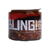 Blend Bling Chilli Oil Crunch 250g — front of jar on transparent background