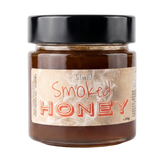Blend Smoked Honey Original Smoked Honey 250g — front of jar on transparent background