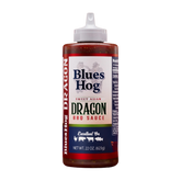 Blues Hog Sweet Asian Dragon BBQ Sauce 623g squeeze bottle — front label, transparent cutout