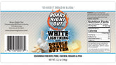 Boars Night Out White Lightning Double Garlic Butter label detail