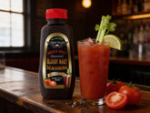 CROIX VALLEY: Bold n Spicy Bloody Mary Seasoning - lifestyle scene with garnished cocktail