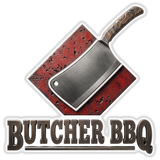 Butcher BBQ brand logo