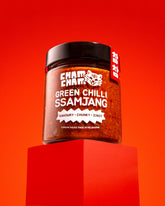 ChamCham Green Chilli Ssamjang 265g - Korean BBQ dipping paste made in Melbourne