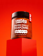 ChamCham Green Chilli Ssamjang 265g - Korean BBQ dipping paste made in Melbourne