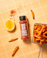 ChamCham Tiger Crunch Korean chilli salt on hot chips