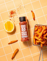 ChamCham Tiger Crunch Korean chilli salt on hot chips