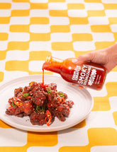 ChamCham Smoky Gochujang glazed Korean fried chicken dakganjeong