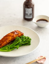 ChamCham Honey Pepper Ganjang glazed salmon