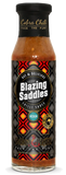 Cobra Chilli Blazing Saddles Chilli Sauce Medium 250ml Hot Sauce — transparent front cutout of the bottle