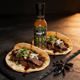 Cobra Chilli Congo B Pepper Sauce Ultra Hot 150ml hot sauce — drizzled over beef brisket street tacos