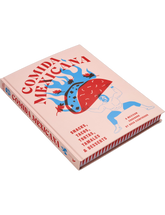 Comida Mexicana by Rosa Cienfuegos hardback cookbook — angled 3D view of the book
