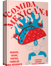Comida Mexicana by Rosa Cienfuegos hardback cookbook — front cover