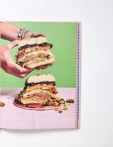 Comida Mexicana by Rosa Cienfuegos hardback cookbook — recipe page for a stacked torta cubana
