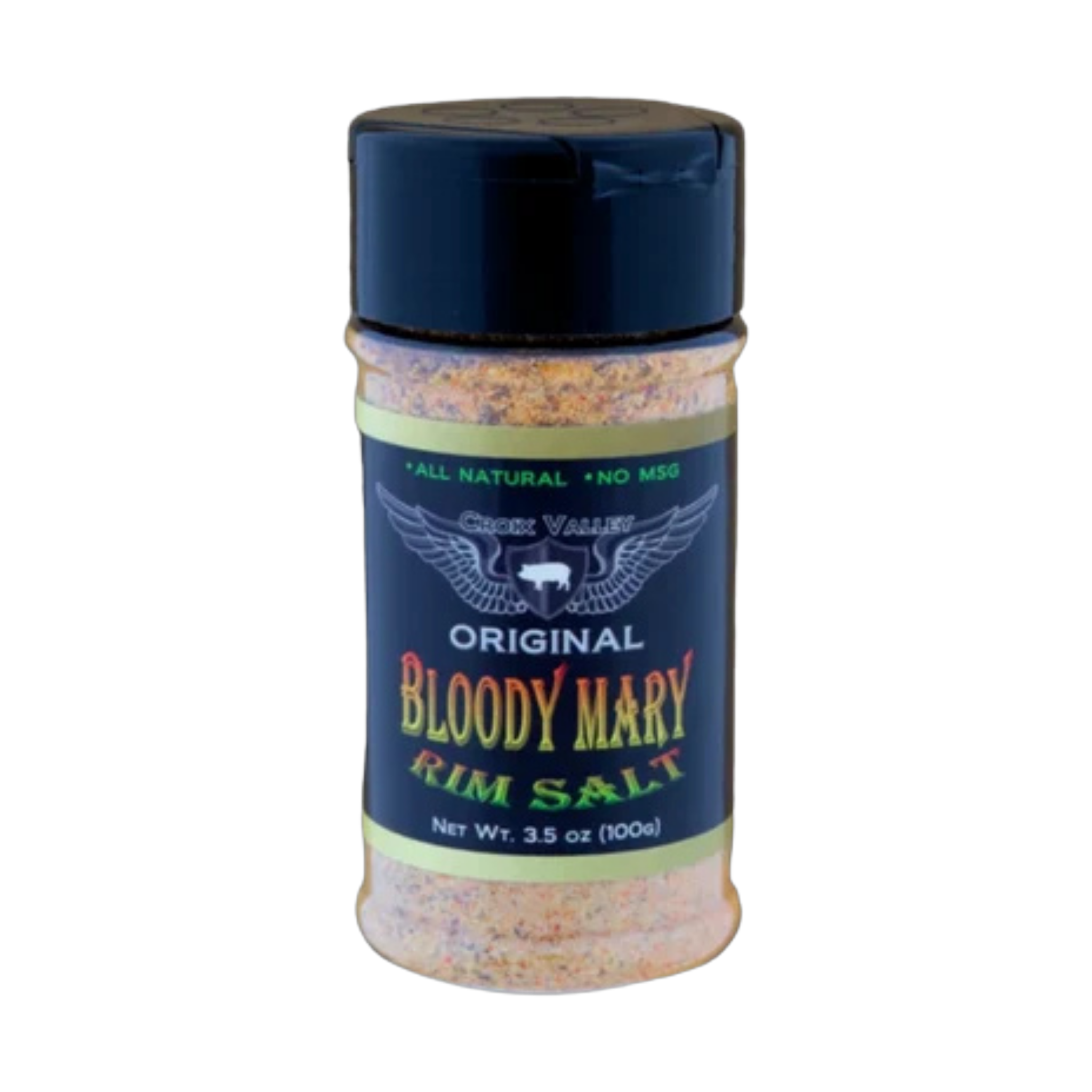 CROIX VALLEY: Original Bloody Mary Rim Salt | Bloody Mary Rim Salt | 99g (3.5oz) shaker