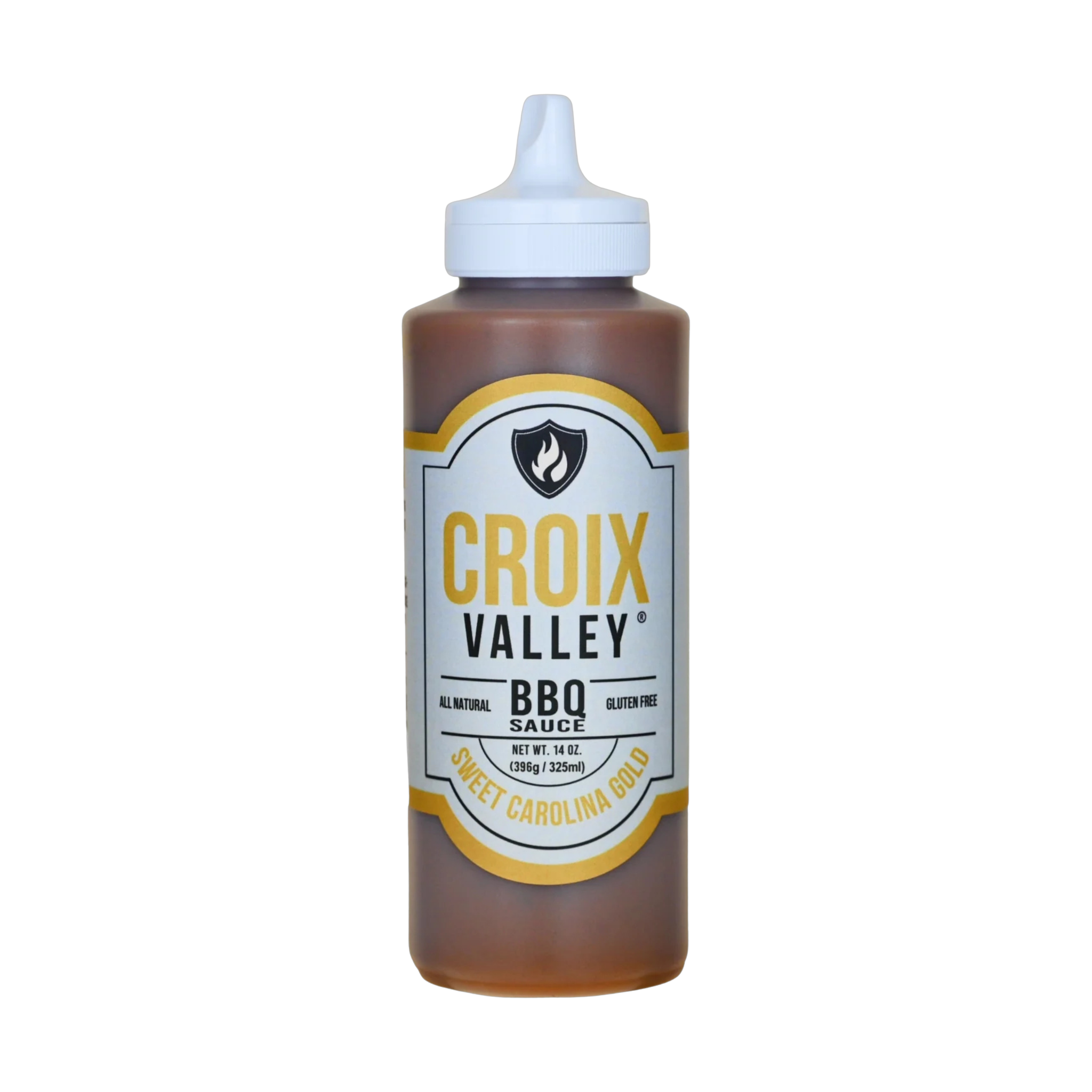 CROIX VALLEY: Sweet Carolina Gold BBQ Sauce (Foundry Series) | BBQ Sauce | 325ml (11oz) squeeze bottle — Foundry Series