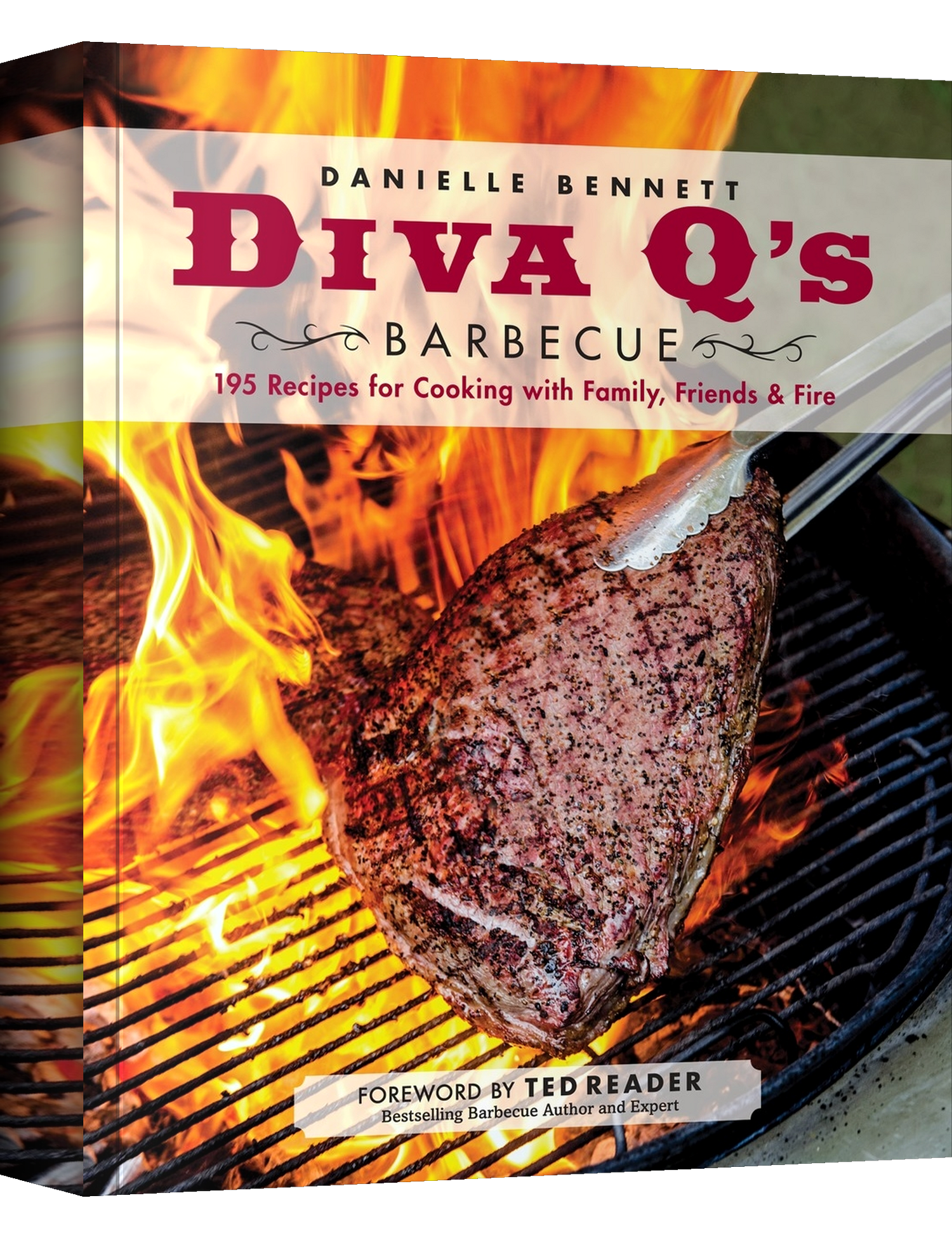 Diva Q's Barbecue by Danielle Bennett paperback cookbook — front cover