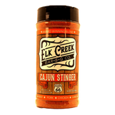 Elk Creek Cajun Stinger Seasoning 340g seasoning, front of pack on transparent background