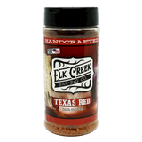 Elk Creek Texas Red Rub rub, front of pack on transparent background