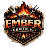 Ember Republic brand logo — South African braai rubs made in Perth