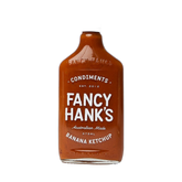 Fancy Hank's Banana Ketchup 330ml bottle - Filipino style Australian banana ketchup