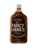 Fancy Hank's Coffee & Molasses BBQ Sauce 330ml bottle - silver medal Australian brisket sauce