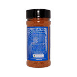 Four Monkeys BBQ Lamb Rub 270g barbecue rub — alternate label view, transparent background