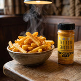 Four Saucemen The Chicken Salt - bowl of hot chips dusted with chicken salt