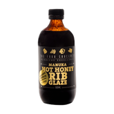 Four Saucemen Manuka Hot Honey Rib Glaze 500ml, front of bottle