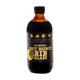 Four Saucemen Manuka Hot Honey Rib Glaze 500ml, front of bottle